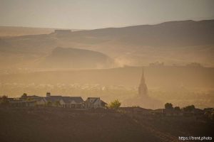(Trent Nelson  |  The Salt Lake Tribune) The Red Cliffs Temple in St. George on Tuesday, Sept. 16, 2025.