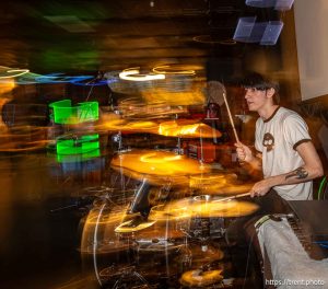 Exponential Rat, One Love Coffee, West Jordan on Monday, Oct. 27, 2025.