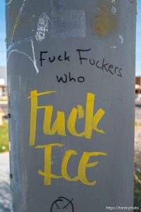 graffiti, Salt Lake City on Monday, Nov. 10, 2025.