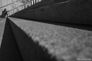 stairs at Federal Court, Salt Lake City on Monday, Nov. 10, 2025.