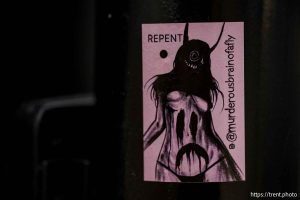 repent, @murderousbrainofafly in Salt Lake City on Thursday, Nov. 20, 2025.