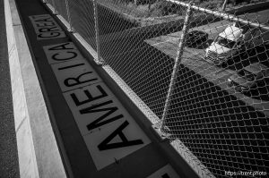 (Trent Nelson  |  The Salt Lake Tribune) Letters before an overpass protest in West Valley City on Friday, Oct. 31, 2025.