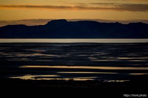 (Trent Nelson  |  The Salt Lake Tribune) The Great Salt Lake on Tuesday, Jan. 6, 2026.