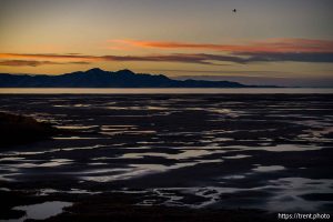 (Trent Nelson  |  The Salt Lake Tribune) The Great Salt Lake on Tuesday, Jan. 6, 2026.