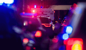 (Trent Nelson  |  The Salt Lake Tribune) Police respond to an incident near 100 South and Wolcott Street in Salt Lake City on Wednesday, Jan. 7, 2026.